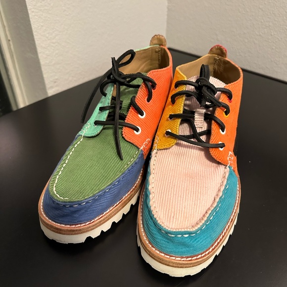 Sperry Men's Cloud Corduroy Multicolor John Legend Chukka Boots STS22527 Sz 11 - Picture 2 of 15